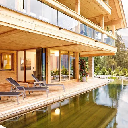 Alpenluxus Presents Sportlodge' Golf Suite - Natural Pool, Whirlpool & Sauna Kleinboden Exterior photo