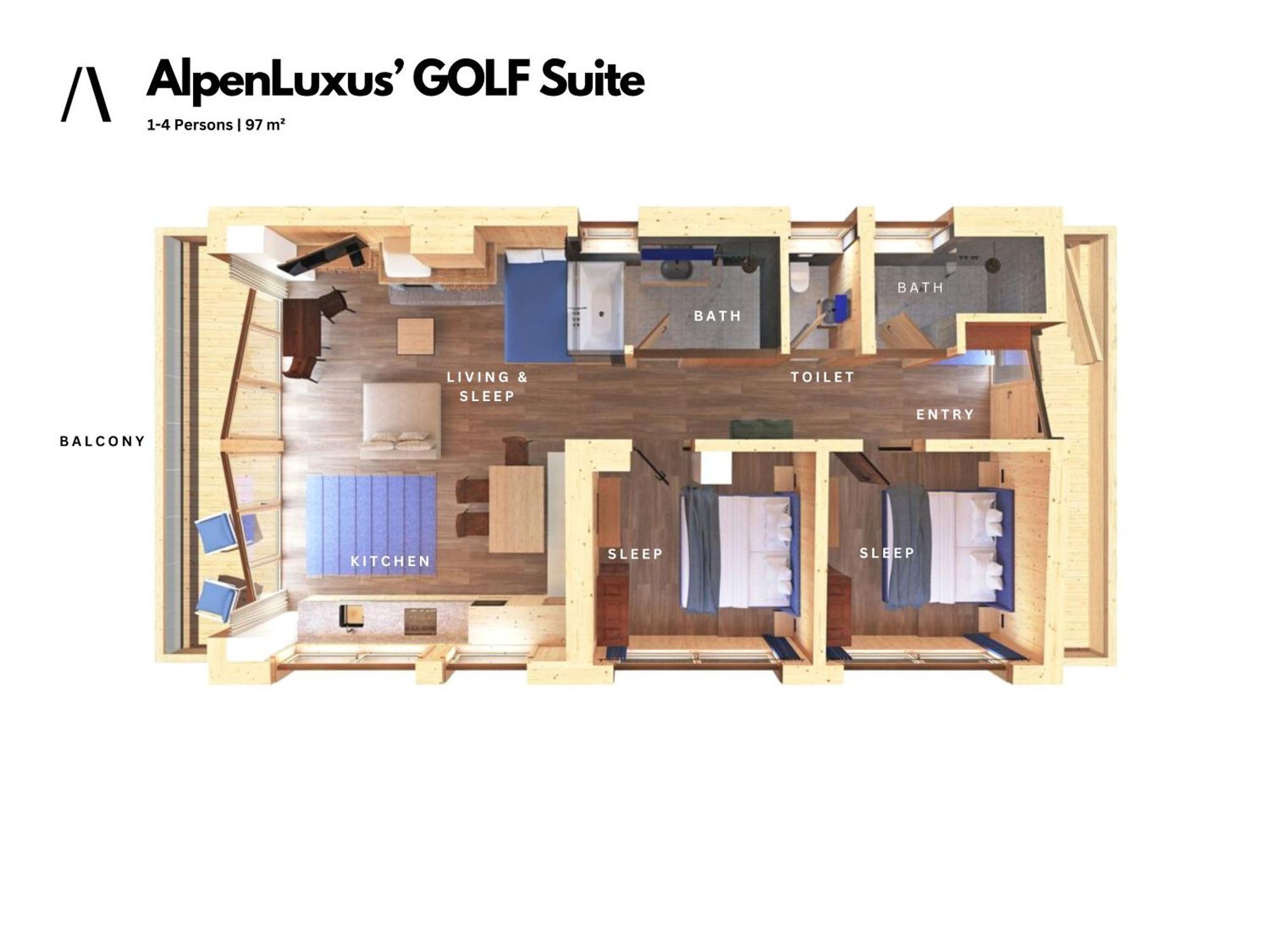 Apartment Alpenluxus Presents Sportlodge' Golf - Natural Pool, Whirlpool & Sauna Kleinboden